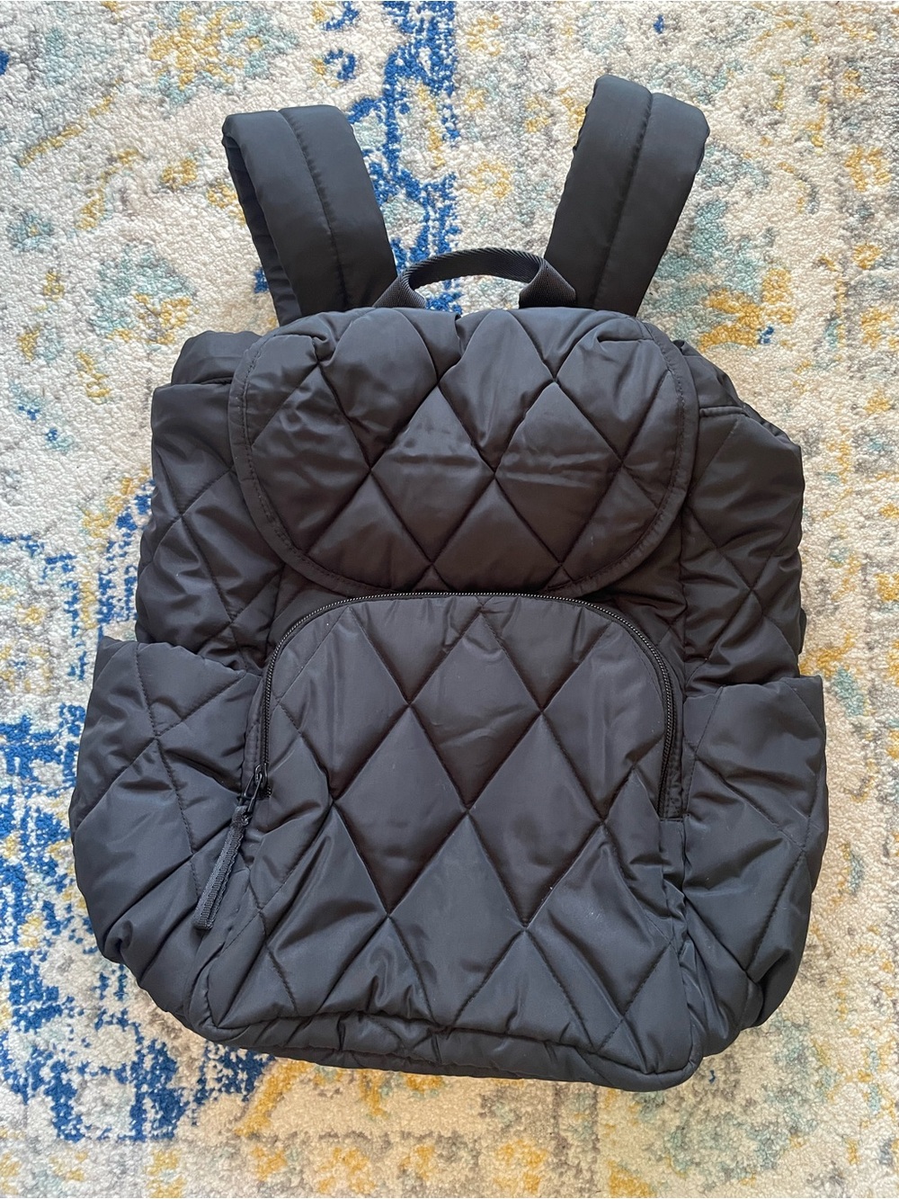 Vera Bradley Quilted Puffer Backpack